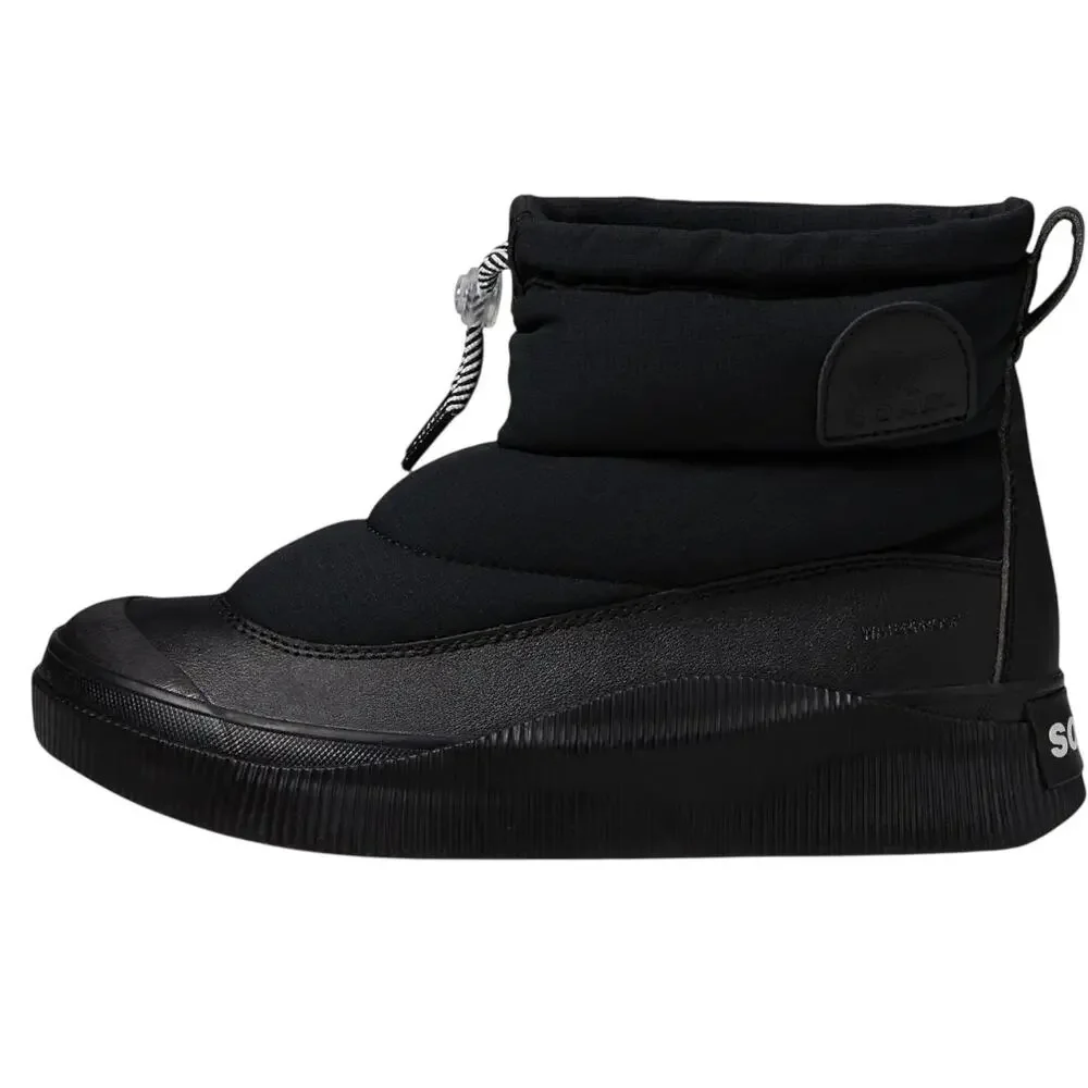 SOREL Womens Out N About IV Puffy Bootie US 9 Black Waterproof Insulated GUC